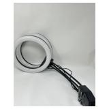Dual 10" LED Ring Light with Phone Holder, Selfie