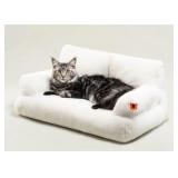 New VisionSync Fluffy Cat Sofa for Indoor Cats,