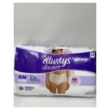 Always Discreet for Sensitive Skin Underwear,