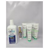 Lot Of Oral Care Lot...Boka Toothpaste, Poligrip,