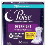 New Poise Overnight Incontinence & Postpartum
