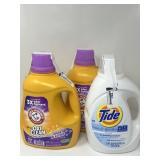 New Lot of Laundry Detergent, Includes 2 Ct ARM &