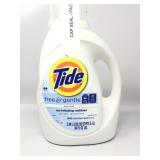 New tide free and gentle unscented no irrating