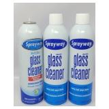 Lot Of 4 Glass Cleaner Foaming Action New