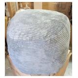 Beanbag Seat/Foot Holder Grey New...No Holds No