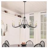 New Istincarson Black and Gold 8-Light