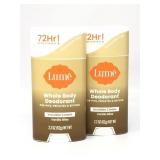 New 2 pack Lume whole body deodorant for pit