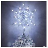 New Luxspire Christmas Tree Topper, 3D Lighted