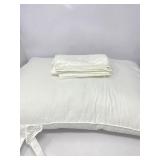 Pillow and (2) two pillow cases , NEW but have a