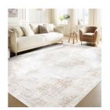 Area Rugs 8x10 Ft Vintage Rug: Large Washable