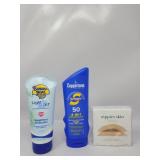New Sunscreen Lotion. BANANA Boat & Coppetone &