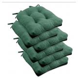 Indoor Chair Cushions for Dining Chairs, Tufted 6