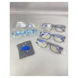 5 Pack Reading Glasses For Women,Spring Hinges,