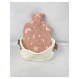 Hot Water Bottle with Soft Cover, 2L Hot Water