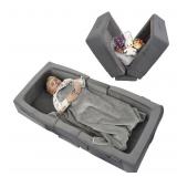 ENITYA Toddler Travel Bed  Portable Foldable
