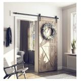SMARTSTANDARD 6.8FT Barn Door Hardware Kit,