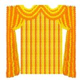 Tigeen 24 Pcs 5 ft Long Strands Faux Artificial