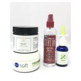 Black soap natural skin care scrub,simply styling