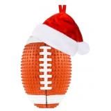 New 4.7 Inches Christmas Football Ornament with