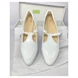 Leather Flats for Women Comfortable Pointed Toe