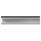 HVAC Premium 32" X 8" Aluminum Return Grille -