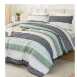 Litanika King Size Comforter Set Sage Green - 3