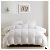 Heavyweight Down Feather Fibers Comforter Twin,