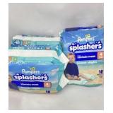 New Lot of 3, Pampers Swim Diapers - Splashers -