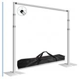 FUDESY Pipe and Drape Stand Kit, 10x10ft Heavy