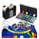 Aoriher Blackjack Casino Game Set, Include 300