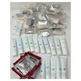 Large Lot of Travel Size Shampoo, Soap Bars,