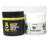 Biotin beard growth balm amber cedar,numbing
