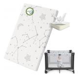 YENING Pack and Play Mattress Topper Baby Pack N