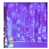 New Curtain Light for Bedroom, 200LED 6.6x6.6ft