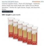 New B.B.D.07/15/2028 Colavita Capellini Pasta ï¿½