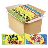 New B.B.D.17/MAR/2026 SOUR PATCH KIDS and SWEDISH