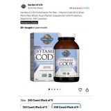 New BB:05/2026 Garden of Life Multivitamin for