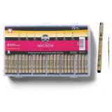 SAKURA Pigma Micron Black Ink Multi-tip Set, 72