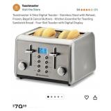 New Toastmaster 4-Slice Digital Toaster -