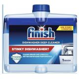 New Finish Dishwasher Cleaner Liquid, Deep Cleans
