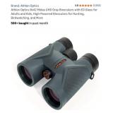 New Athlon Optics 8x42 Midas UHD Gray Binoculars
