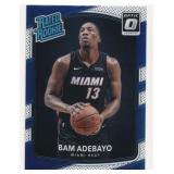 BAM EDEBAYO ROOKIE 2017-18 DONRUSS OPTIC RATED