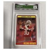 Graded Vintage Jerry Rice 1988 Topps Record