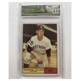Vintage Graded 1961 Topps Norm Cash #95