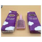 New lot of two curly define hair brushes