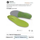 New (2-pairs) Superfeet All-Purpose Support High