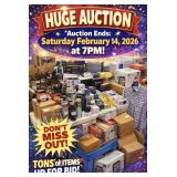 Auction pick-up dates and times