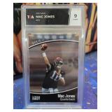 Graded Mac Jones 2021 Sage Premier Draft Rookie