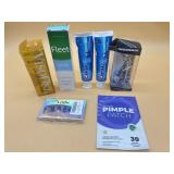 New Tweezerman, reading glasses, tooth paste and