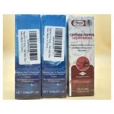 New magnesium sprays and cayenne pepper liquid